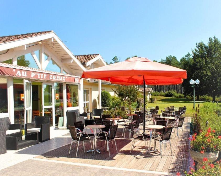 Au P'Tit Creux Des Landes Hotel Ychoux Buitenkant foto